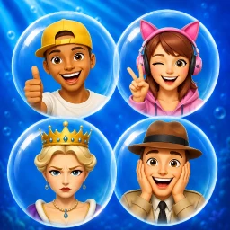 أيقونة Bubble Match - لغز توصيل